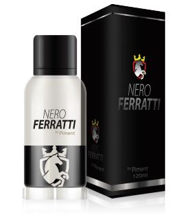 Perfume Masculino Corporal Piment Nero Ferrati 120ML