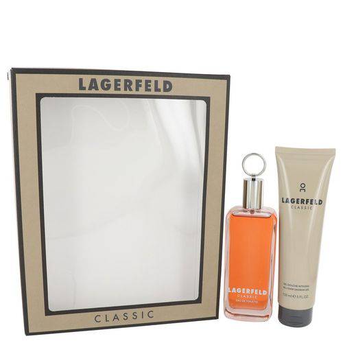 Perfume Masculino Cx. Presente Karl Lagerfeld 100 Ml Eau de Toilette + 150 Ml + Gel de Banho