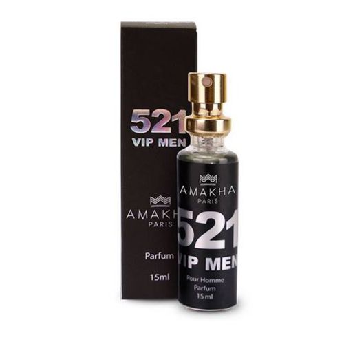Perfume Masculino de Bolso 521 Vip Men Amakha Paris