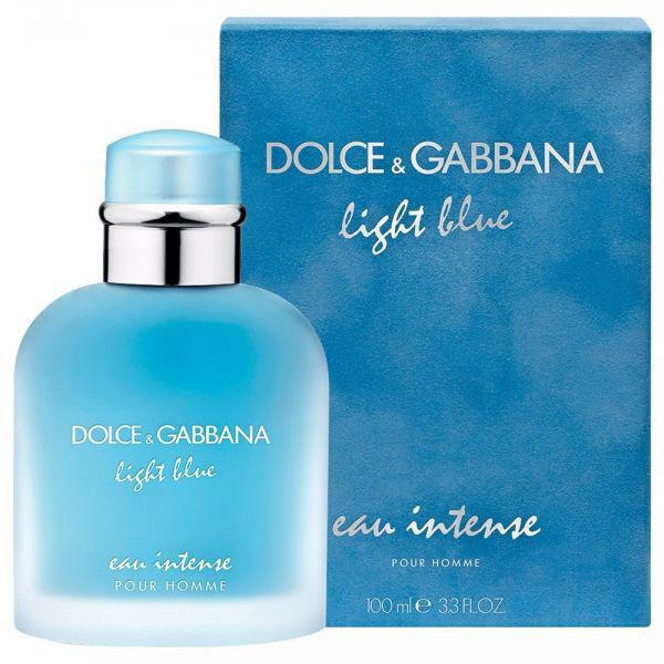 Perfume Masculino Dolce Gabbana Light Blue Eau Intense Pour Homme Eau de Parfum