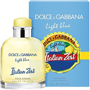 Perfume Masculino Dolce & Gabbana Light Blue Italian Zest Pour Homme Eau de Toilette - 125ml