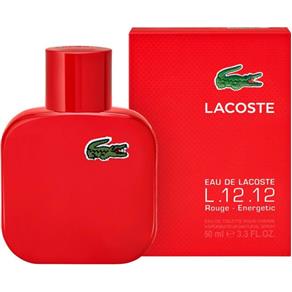 Perfume Masculino Eau de Lacoste L.12.12 Rouge Energetic Eau de Toilette - 100ml