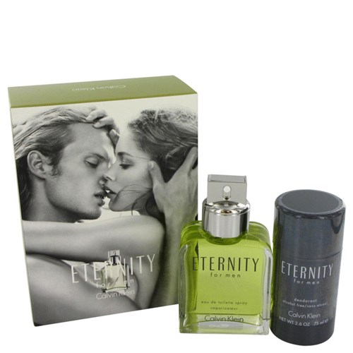 Perfume Masculino Eternity Cx. Presente Calvin Klein 100 Ml Eau de Toilette + 75 Ml Desodorante Bastão (Alcohol Grátis