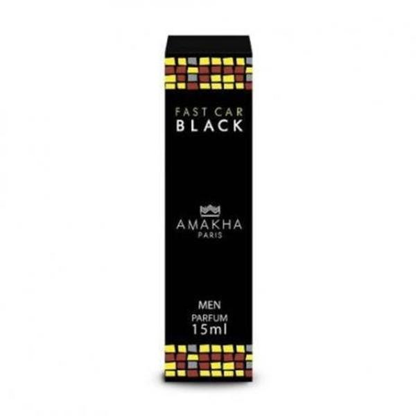 Perfume Masculino Fast Car Black 15ml Amakha Paris - Parfum