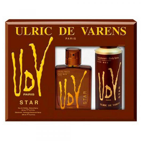 Perfume Masculino Frances Udv Star 100ml e Desodorante 200ml - Ulric de Varens