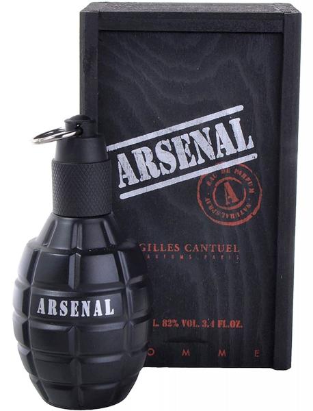 Perfume Masculino Gilles Cantuel Arsenal Black Eau de Parfum 100ml