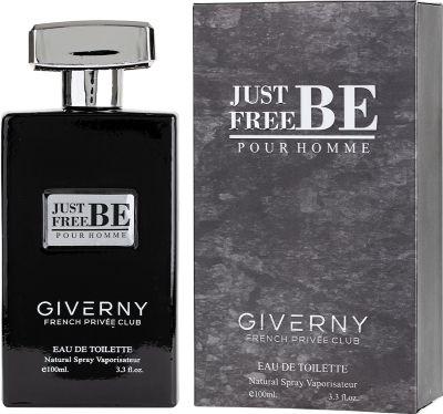 Perfume Masculino Giverny Just Be Free Pour Homme - Edt 100ml