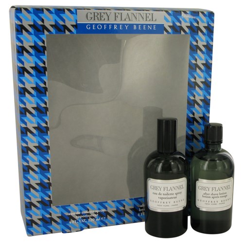 Perfume Masculino Grey Flannel Cx. Presente Geoffrey Beene 120 Ml Eau de Toilette + 100 Ml Pós Barba Lotion