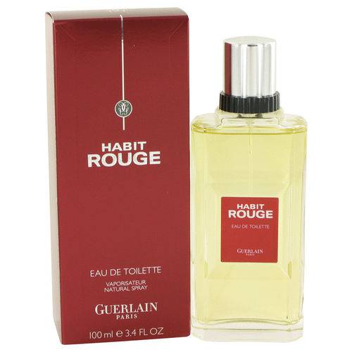 Perfume Masculino Habit Rouge Guerlain 100 Ml Cologne / Eau de Toilette