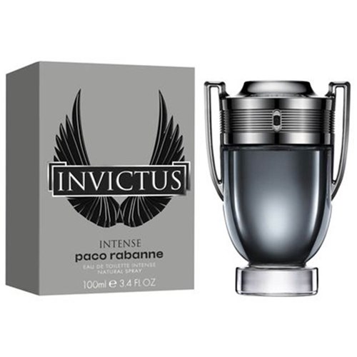 Perfume Masculino Invictus Intense Paco Rabanne Eau de Toilette - 100Ml