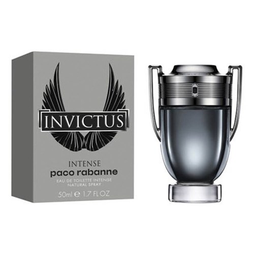 Perfume Masculino Invictus Intense Paco Rabanne Eau de Toilette - 50Ml