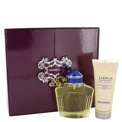Perfume Masculino Jaipur Cx. Presente Boucheron 100 Ml Eau de Toilette Soray + 100 Ml Balsamo Pós Barba