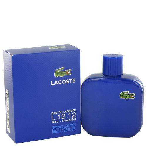 Perfume Masculino L.12.12 Bleu (powerful) Lacoste 100 Ml Eau de Toilette