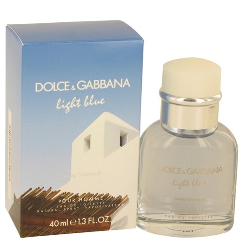 Perfume Masculino Light Blue Living Stromboli Dolce & Gabbana 40 Ml Eau de Toilette