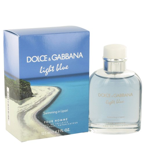Perfume Masculino Light Blue Swimming In Lipari Dolce & Gabbana 125 Ml Eau de Toilette