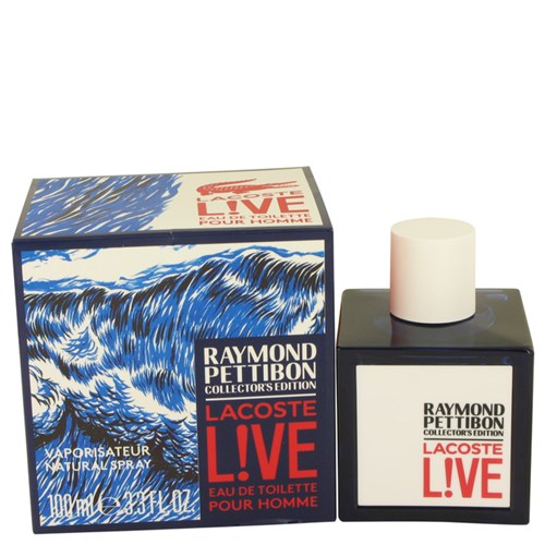 Perfume Masculino Live de (edição Limitada Raymond Pettibon Bottle) Lacoste 100 Ml Eau de Toilette