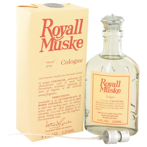 Perfume Masculino Muske Royall Fragrances 120 Ml All Purpose Lotion / Cologne