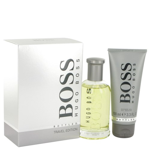 Perfume Masculino No. 6 Cx. Presente Hugo Boss 100 Ml Eau de Toilette 100 Ml + Gel de Banho