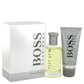 Perfume Masculino No. 6 CX. Presente Hugo Boss Eau de Toilette Gel de Banho - 100ml