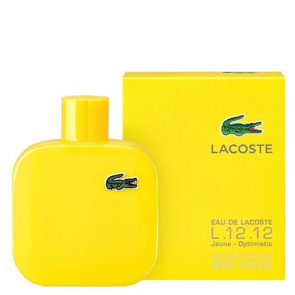 Perfume Masculino Optimist Eau de Toilette Lacoste L.12.12 Jaune 100ml