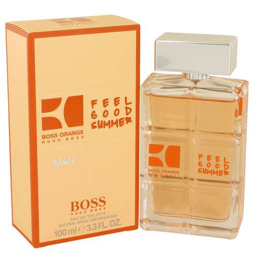Perfume Masculino Orange Feel Good Summer Hugo Boss 100 Ml Eau de Toilette