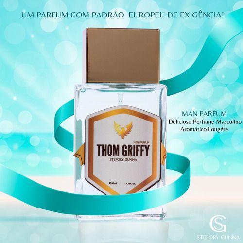 Perfume Masculino Parfum Thom Griffy 50ml Aventureiro - Stefory Gunna