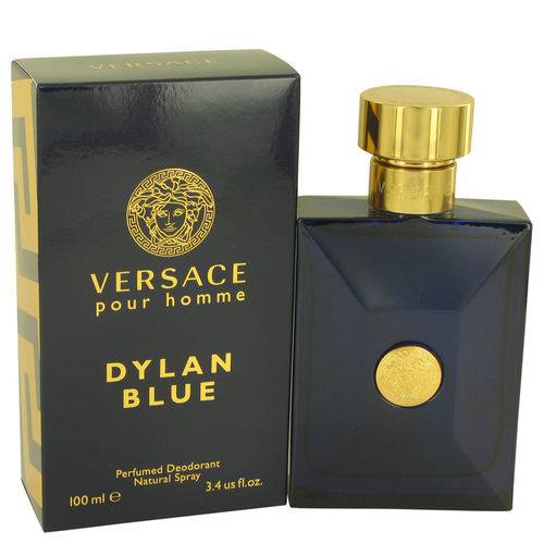 Perfume Masculino Pour Homme Dylan Blue Versace 100 Ml Desodorante