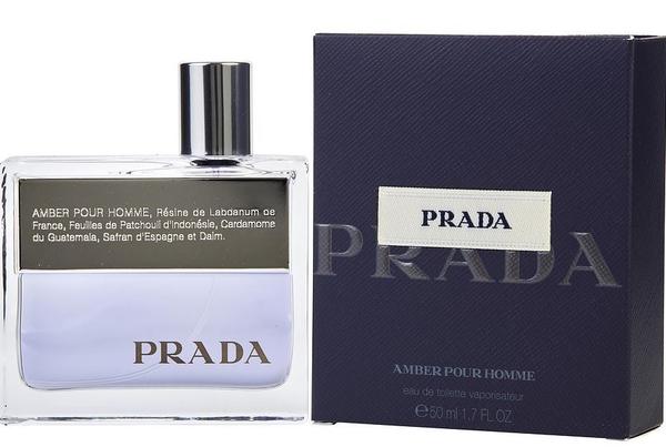 Perfume Masculino Prada Amber Pour Homme Eau de Toillete 50ml - Prada