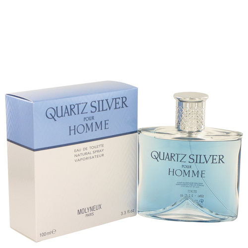 Perfume Masculino Quartz Silver Molyneux 100 Ml Eau de Toilette