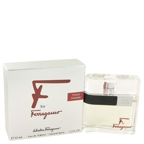 F Eau de Toilette Spray Perfume Masculino 50 ML-Salvatore Ferragamo