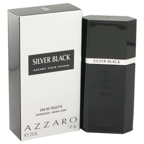 Perfume Masculino Silver Black Azzaro 30 Ml Eau de Toilette