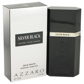 Perfume Masculino Silver Black Azzaro 50 Ml Eau de Toilette