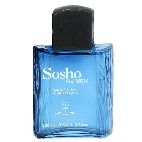 Perfume Masculino Sosho Edt 100ml Ps0100