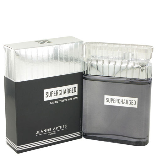 Perfume Masculino Supercharged Jeanne Arthes 100 Ml Eau de Toilette