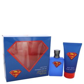 Perfume Masculino Superman CX. Presente CEP Eau de Toilette Shampoo Corporal - 75ml-50ml