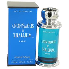 Perfume Masculino Thallium Anonymous Yves Sistelle 100 Ml Eau de Toilette