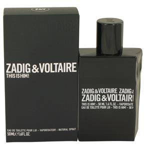 Perfume Masculino This Is Him Eau de Toilette Spray By Zadig & Voltaire 50 ML Eau de Toilette Spray