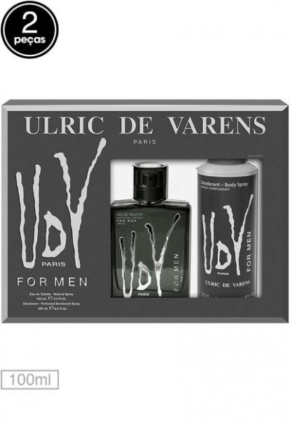 Perfume Masculino Udv For Men Edp 100ml + Desodorante 200ml Kit - Ulric de Varens