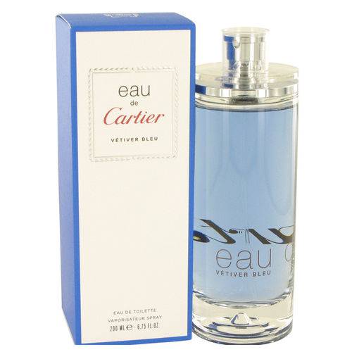 Perfume Masculino Vetiver Bleu (unisex) Cartier 200 Ml Eau de Toilette