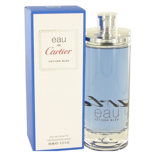 Perfume Masculino Vetiver Bleu (Unisex) Cartier 200 Ml Eau de Toilette