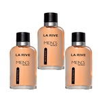Perfume Mens World La Rive 90ml Edp CX com 3 unidades Atacado