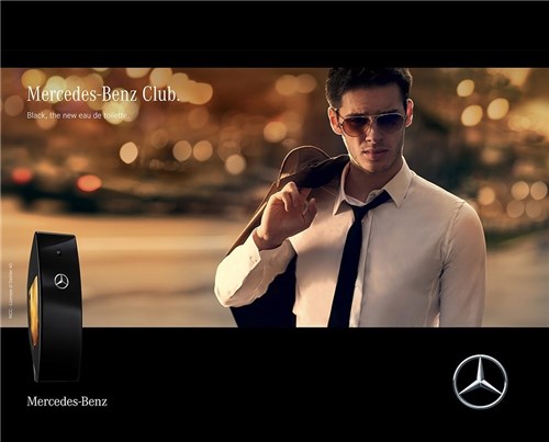 Perfume Mercedes Benz Club Black Mercedes Masculino Eau de Toilette
