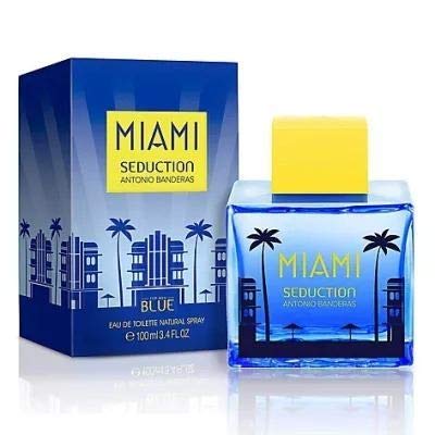 Perfume Miami Seduction For Men Blue Eau de Toilette 100 Ml