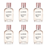 Perfume Mini Queen of Life La Rive 30ml Edp CX com 6 unidades Atacado