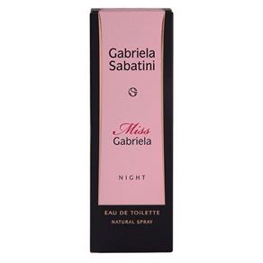 Perfume Miss Gabriela Night Feminino Eau de Toilette 60ml - Gabriela Sabatini