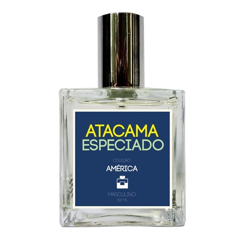 Perfume Natural Masculino Atacama - Especiado 100Ml - Coleção América (100ml)