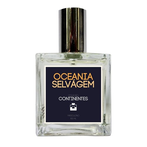 Perfume Natural Masculino Oceania Selvágem 100Ml - Coleção Continentes (100ml)