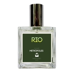 Perfume Natural Masculino Rio 100ml - Coleção Metrópoles