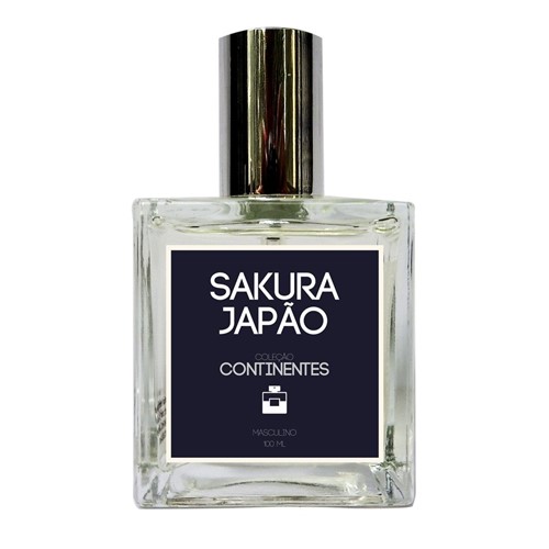 Perfume Natural Masculino Sakura - Japão 100Ml - Coleção Continentes (100ml)
