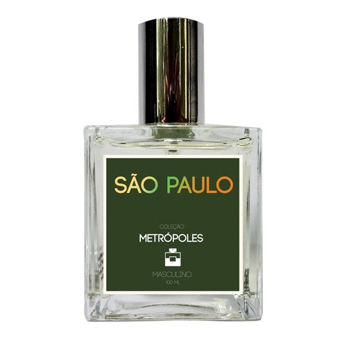 Perfume Natural Masculino Salvador 100Ml - Coleção Metrópoles (100ml)